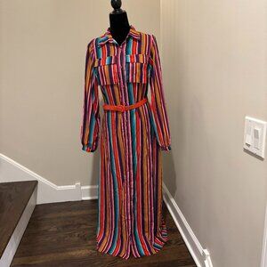 AKIRA | Belted Maxi Dress | Size Small